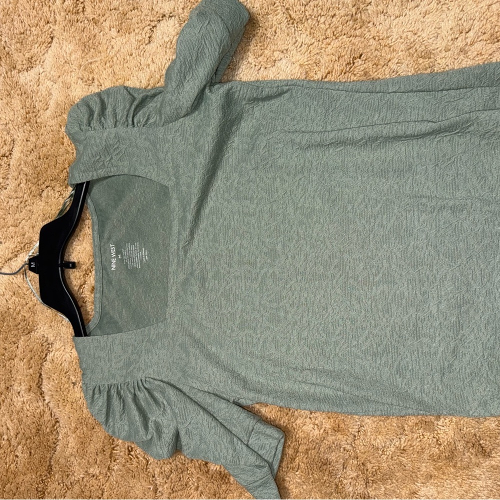 Nine West Green Blouse